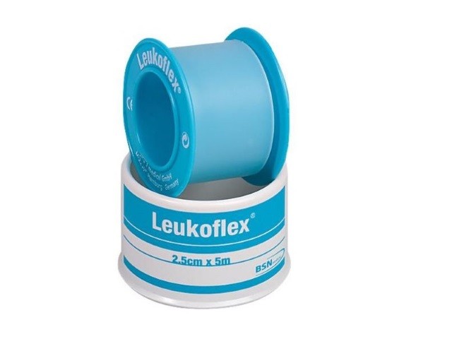 Adesivo Leukoflex C/aro 5Mx5Cm