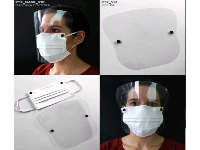 Mascaras Proteção Tecido...